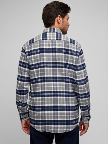HECHTER PARIS Regular Fit Hemd in Blau
