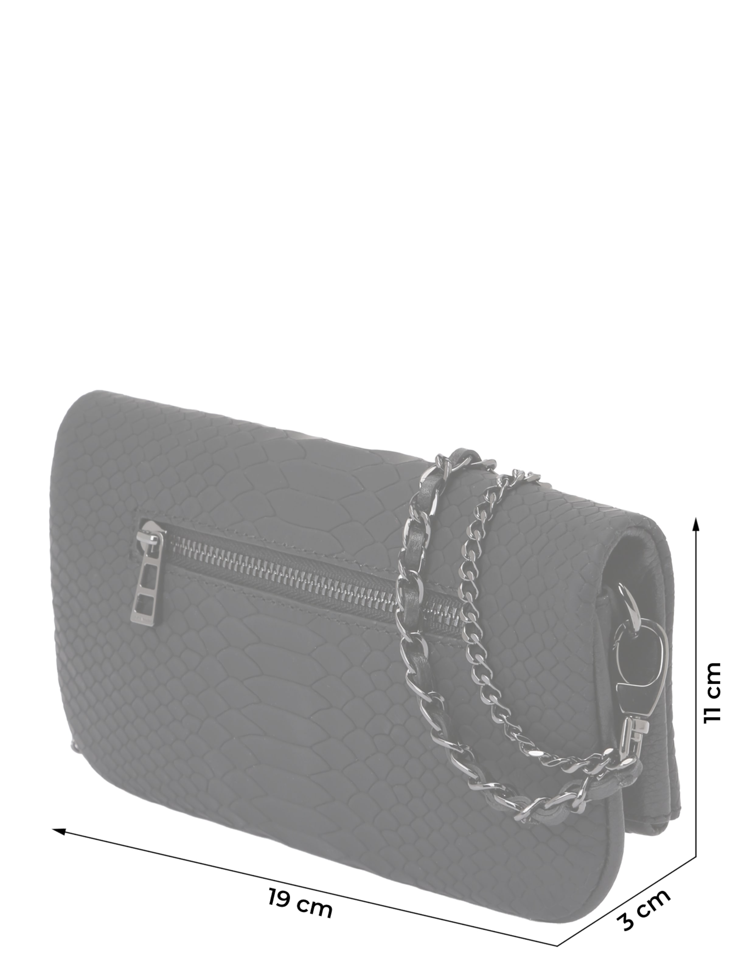 Zadig & Voltaire Schoudertas 'ROCK' in Zwart