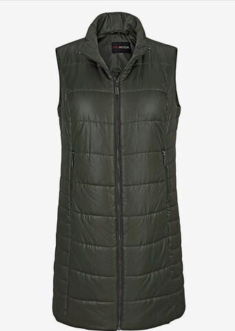 MIAMODA Bodywarmer in Groen: voorkant