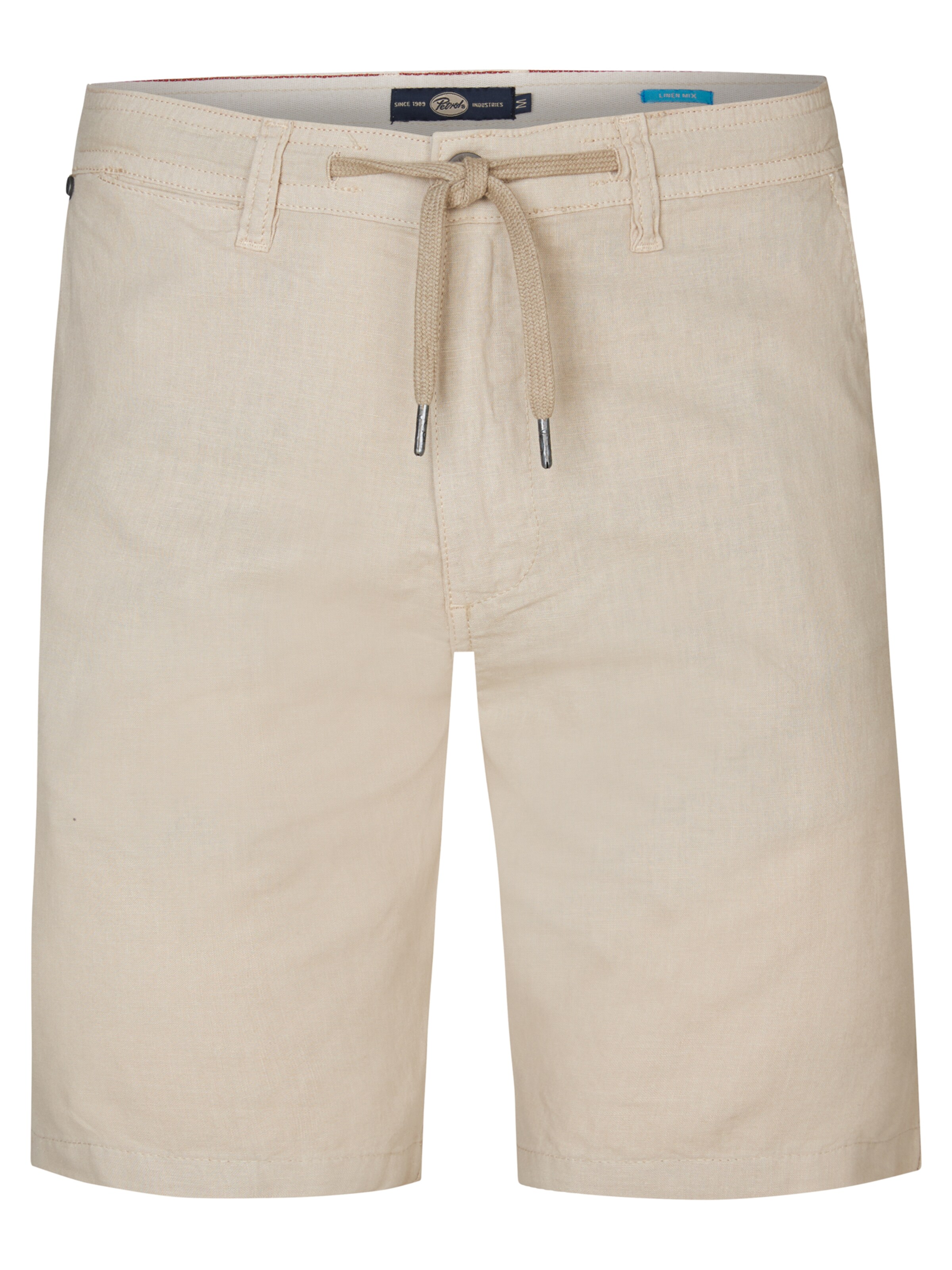 Petrol Industries Regular Chino trousers 'Tropicwave' in Beige: front