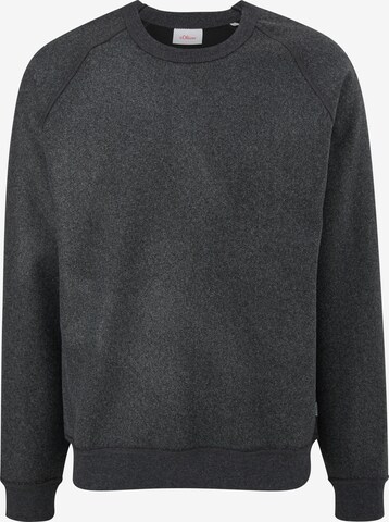 s.Oliver Sweatshirt i grå: framsida