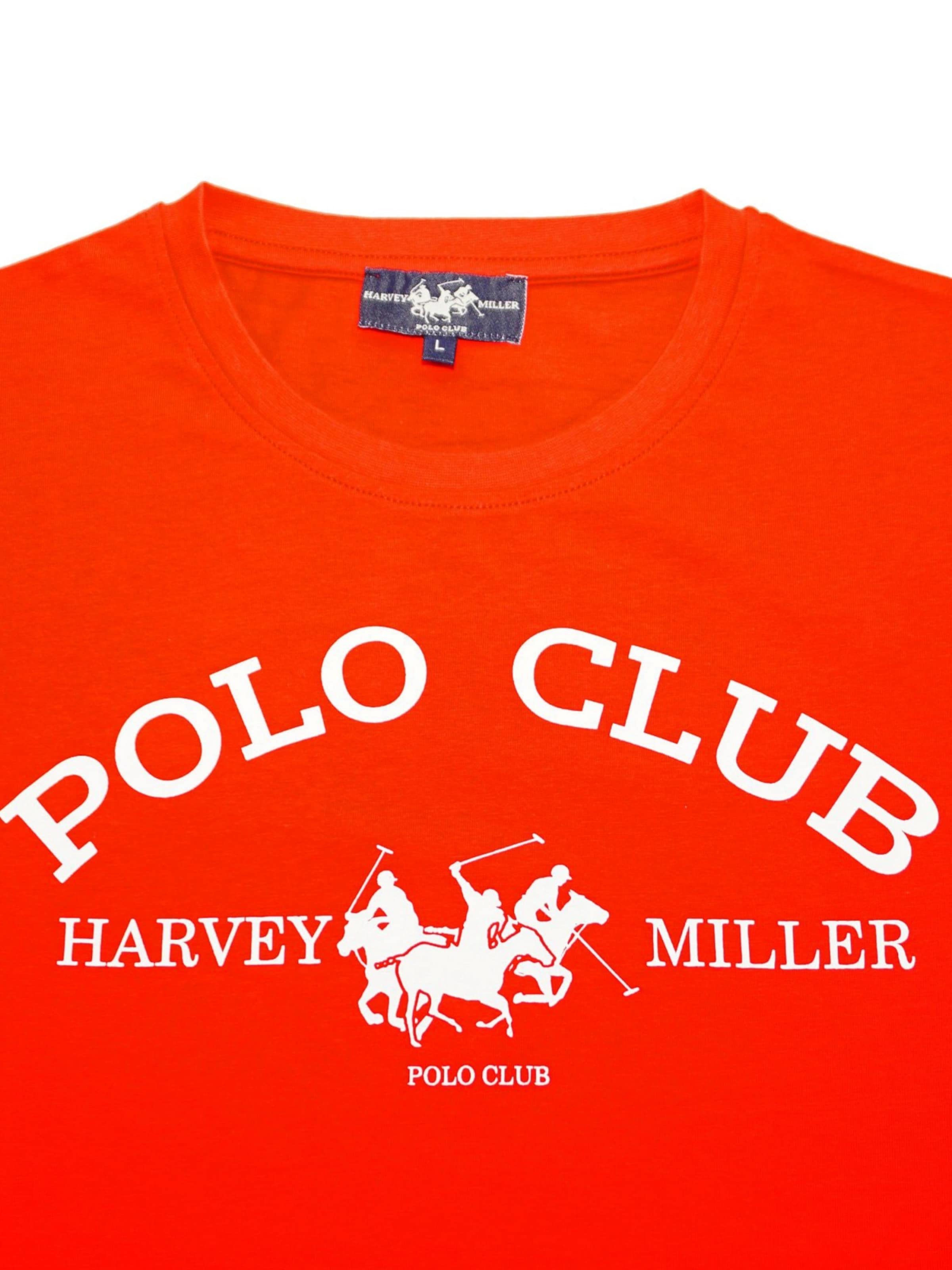 HARVEY MILLER Тениска 'Club' в червено