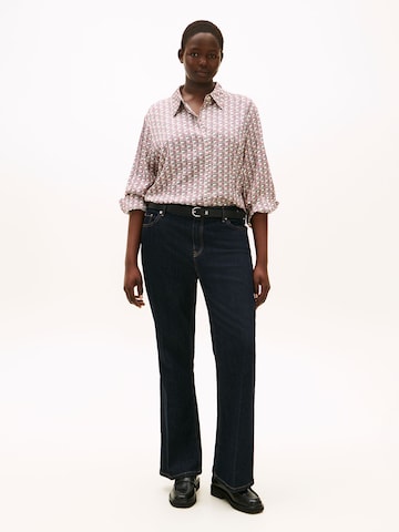 Camicia da donna di Tommy Hilfiger Curve in bianco