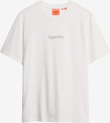 T-Shirt 'Core City' Superdry & Co en blanc : devant