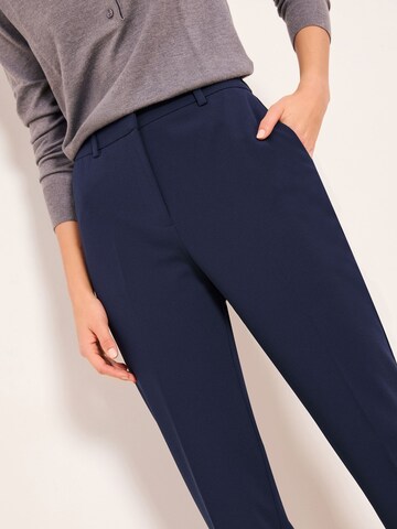 Lipsy Alt kitsenev Viikidega püksid, värv sinine