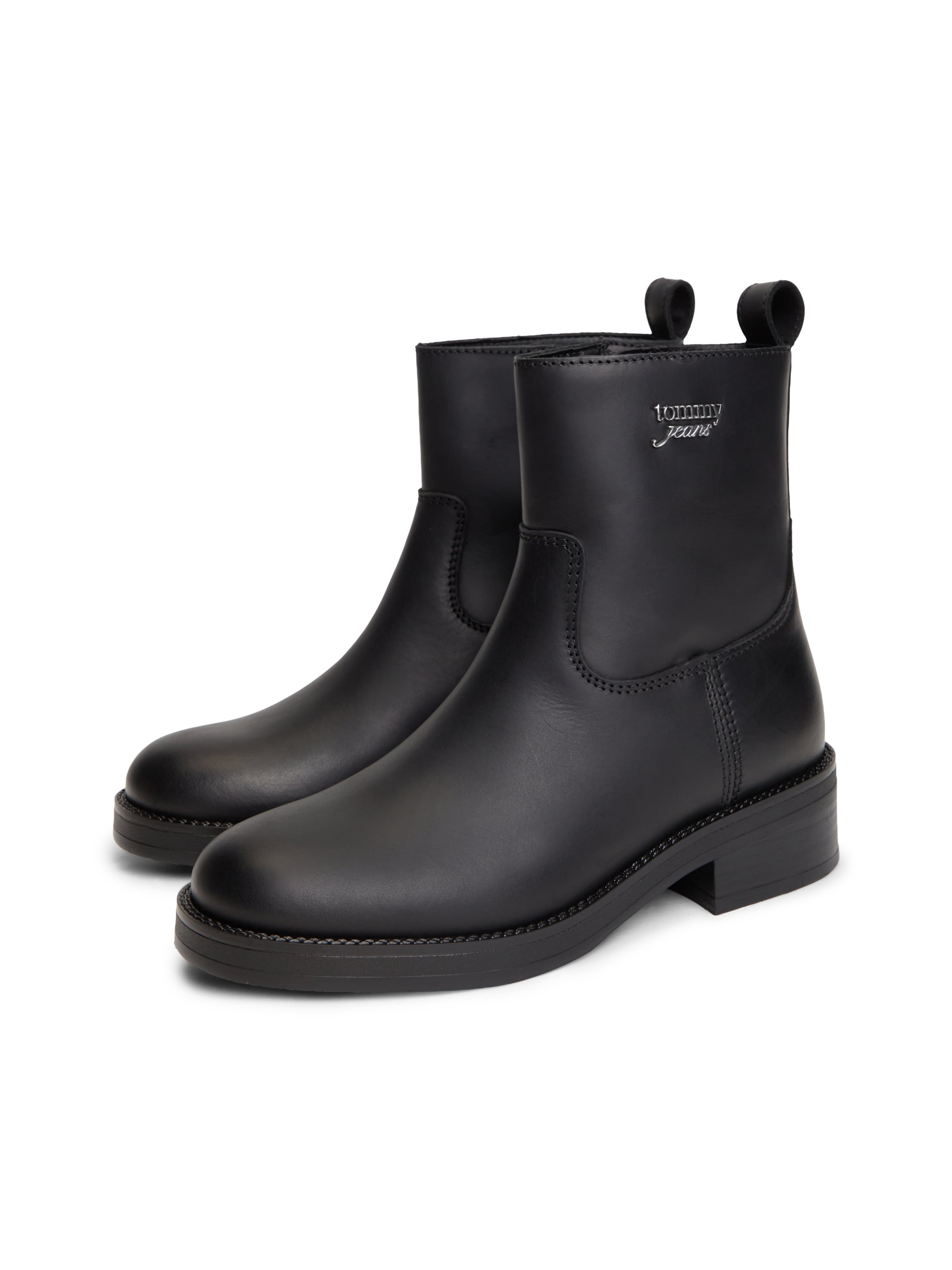 Tommy Jeans - Botines en negro