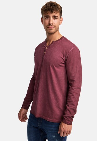 INDICODE JEANS Shirt ' Kilsone ' in Rood