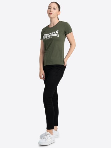 LONSDALE Футболка 'CARTMEL' в Зеленый