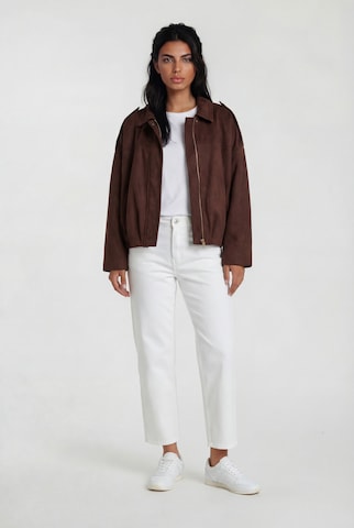 trueprodigy - Casaco meia-estação ' Naeko ' em castanho