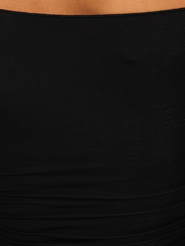 Bershka Shirt in Schwarz