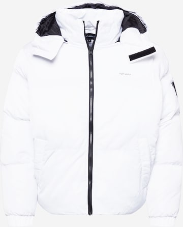 Night Addict Winter Jacket 'NATRAVISD' in White: front