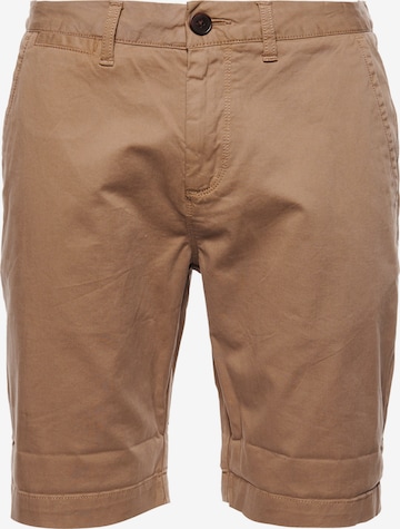 Superdry Regular Shorts in Braun: predná strana
