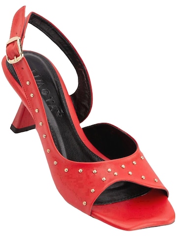 Limoya Sandale 'Suny'‌‌ in Rot: Vorderseite