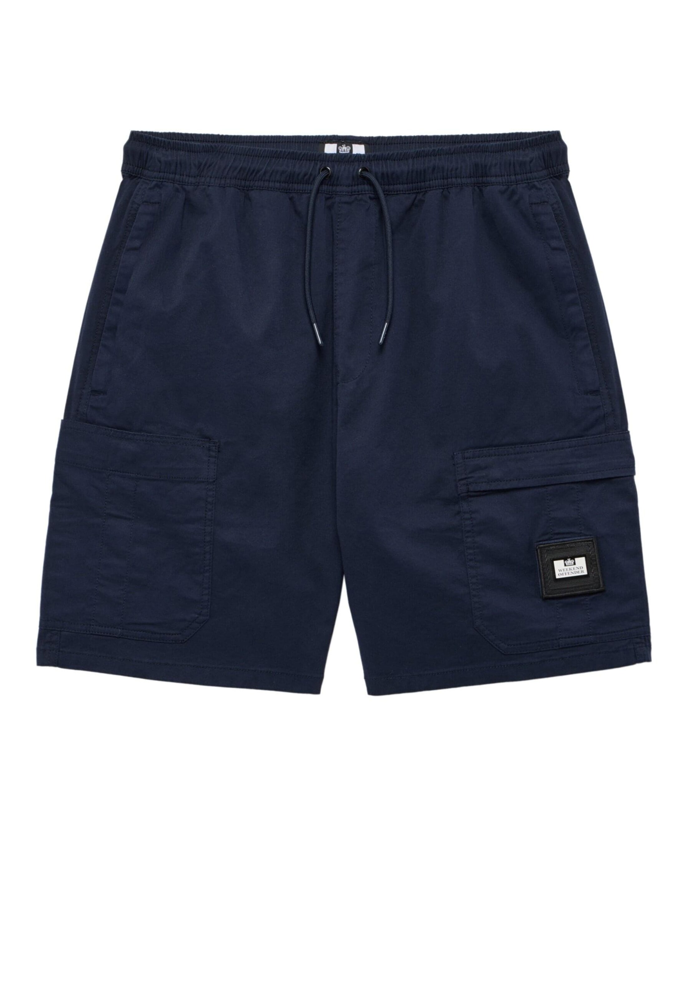 Weekend Offender Regular Hose 'Uptown Unility' in Blau: Vorderseite