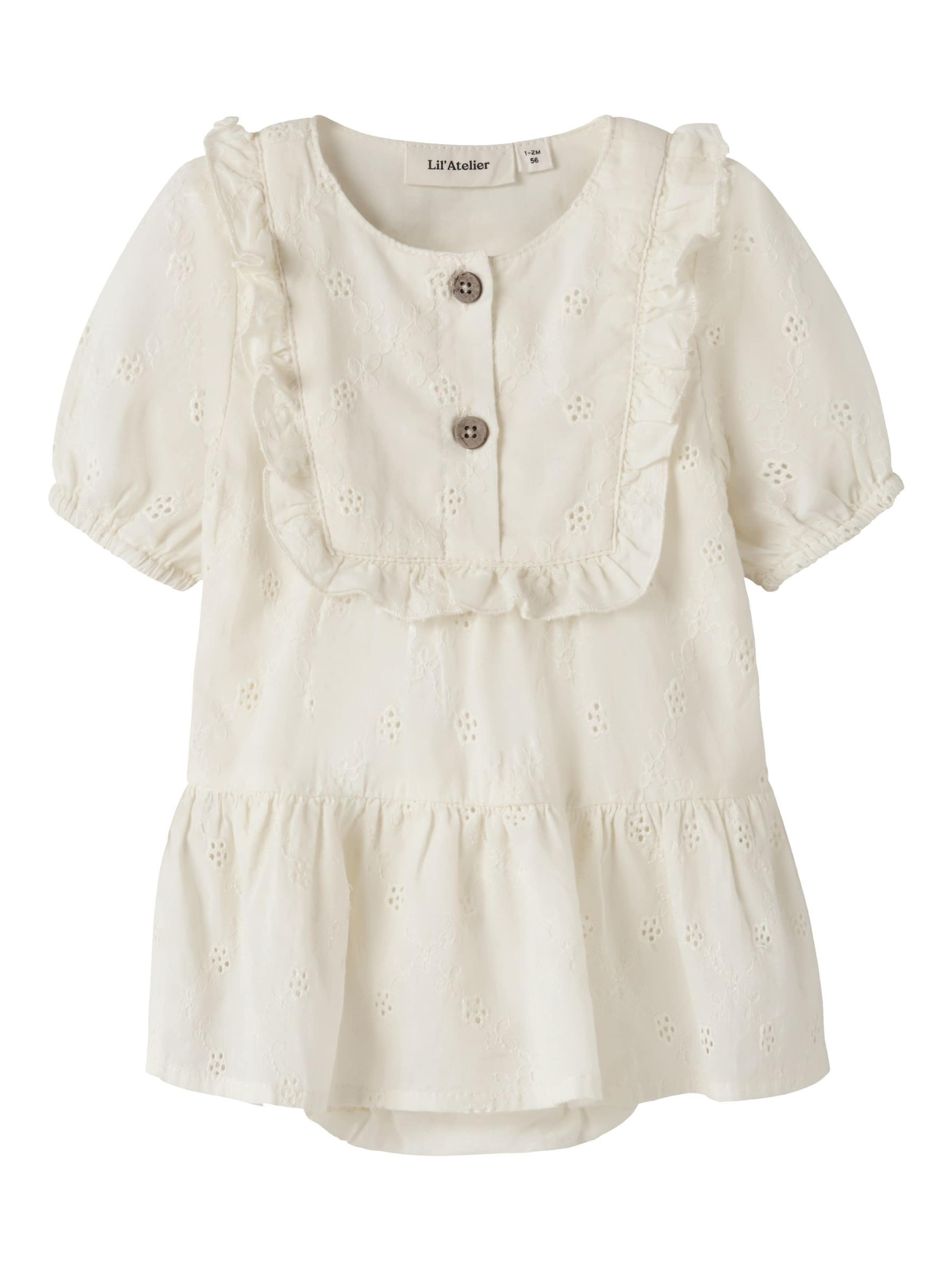 Robe Lil'Atelier en blanc : devant