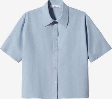 MANGO Schlafshirt 'marlinc' in Blau: predná strana