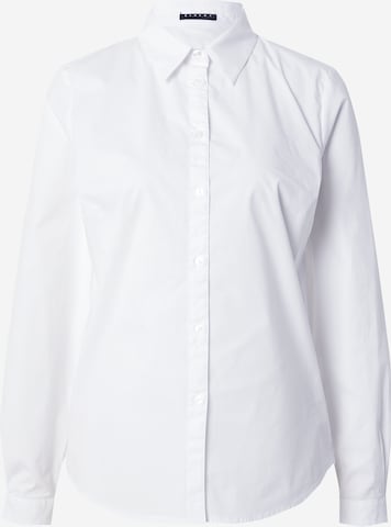 Sisley Bluse i hvid: forside