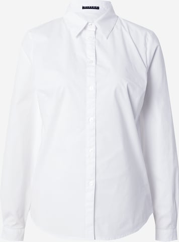 Sisley Blouse in Wit: voorkant