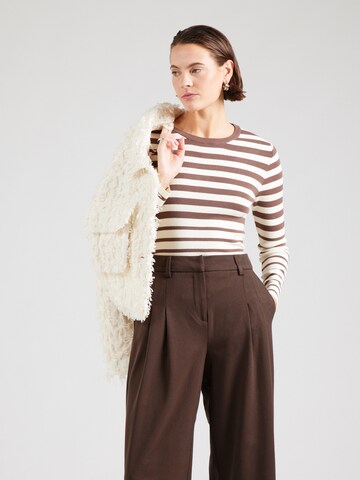 SOAKED IN LUXURY Pullover 'Spina' i hvid: forside