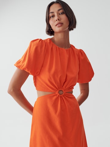 Calli - Vestido 'SUNDAY' em laranja