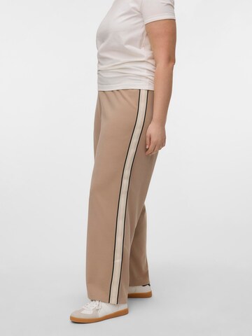 Vero Moda Curve regular Bukser 'VMBerlin' i beige