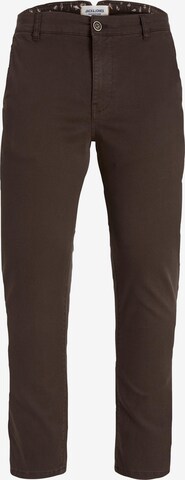 JACK & JONES Chino hlače 'Macro Fred' | siva barva: sprednja stran