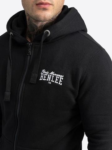 Benlee Zip-Up Hoodie in Black