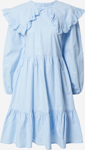 Sofie Schnoor Košilové šaty – modrá: přední strana