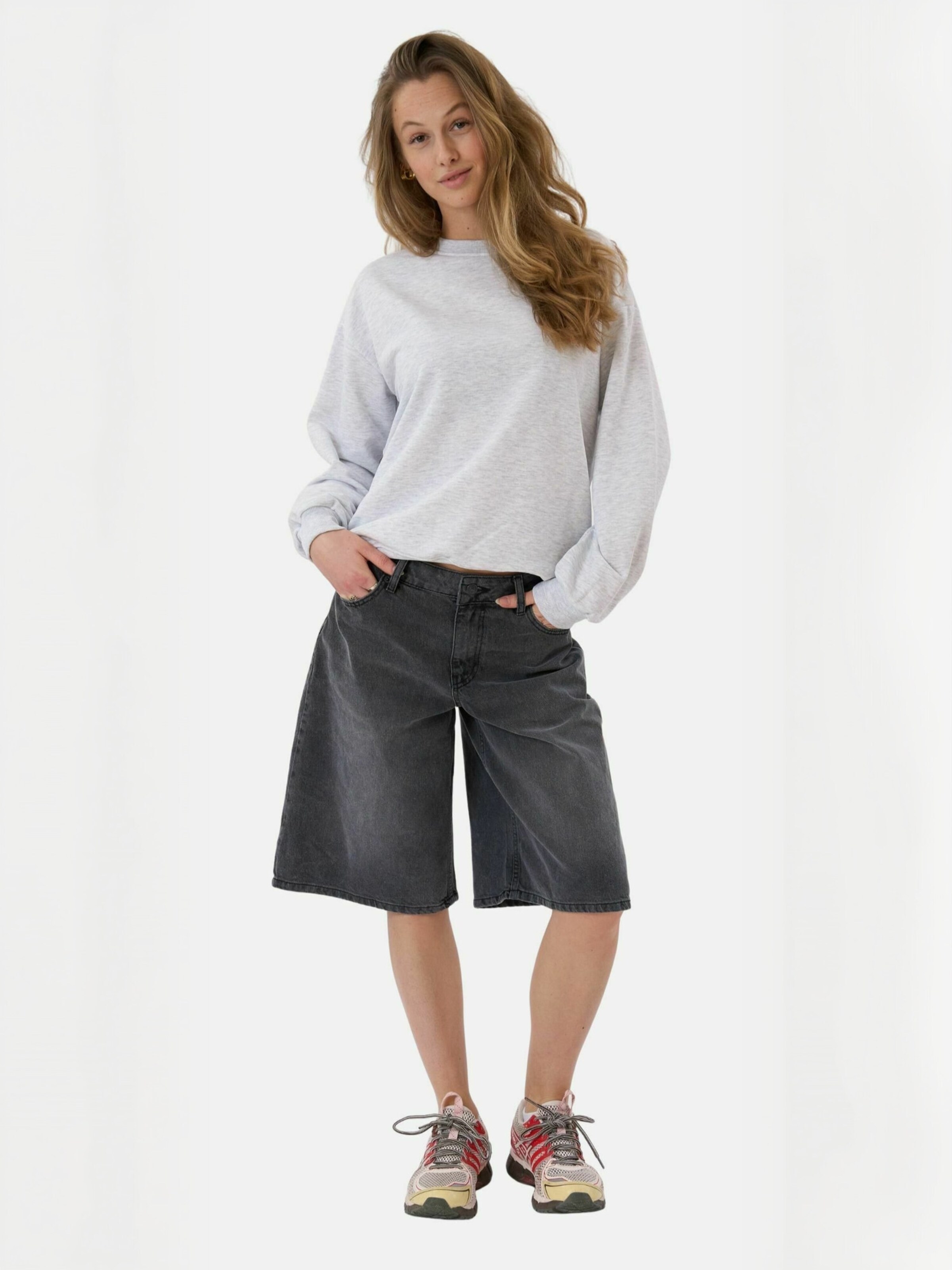 ITS MAY Sweater ' Haliey ' in Grau
