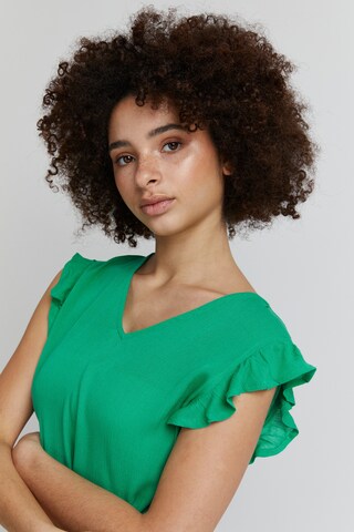 ICHI Jurk 'MARRAKECH' in Groen
