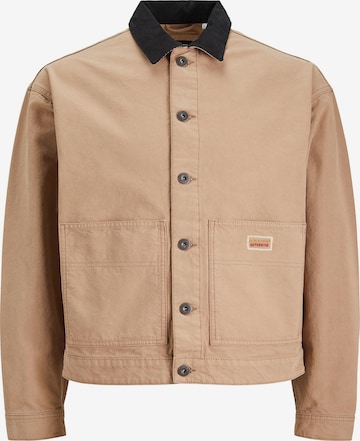 JACK & JONES Between-season jacket 'Derek' in Brown: front