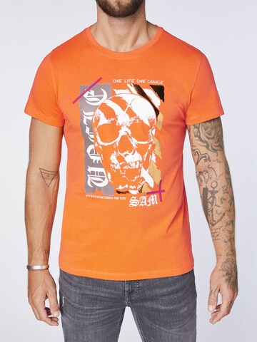 UNCLE SAM T-Shirt in Orange