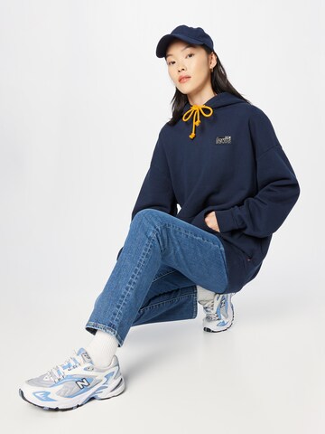 LEVI'S ® Sweatshirt 'Prism Hoodie' i blå