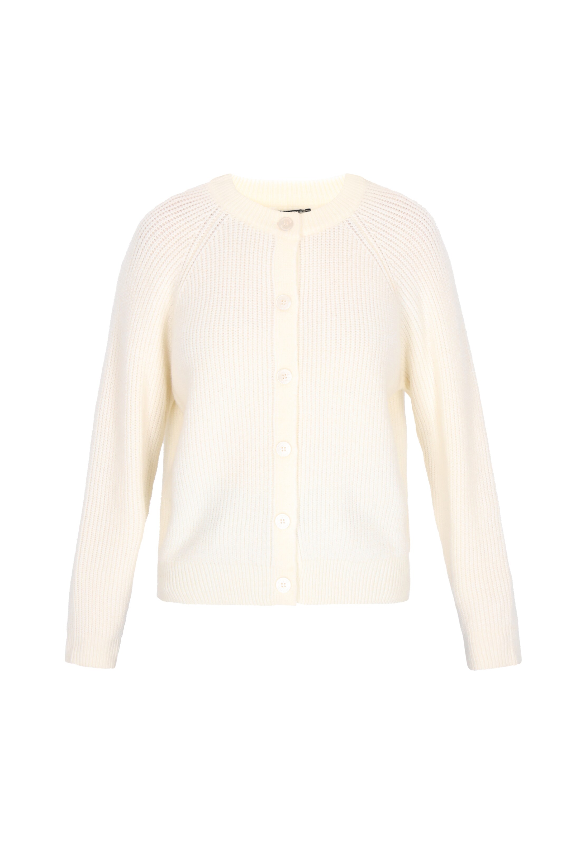 DreiMaster Vintage Kardigan – bílá: přední strana