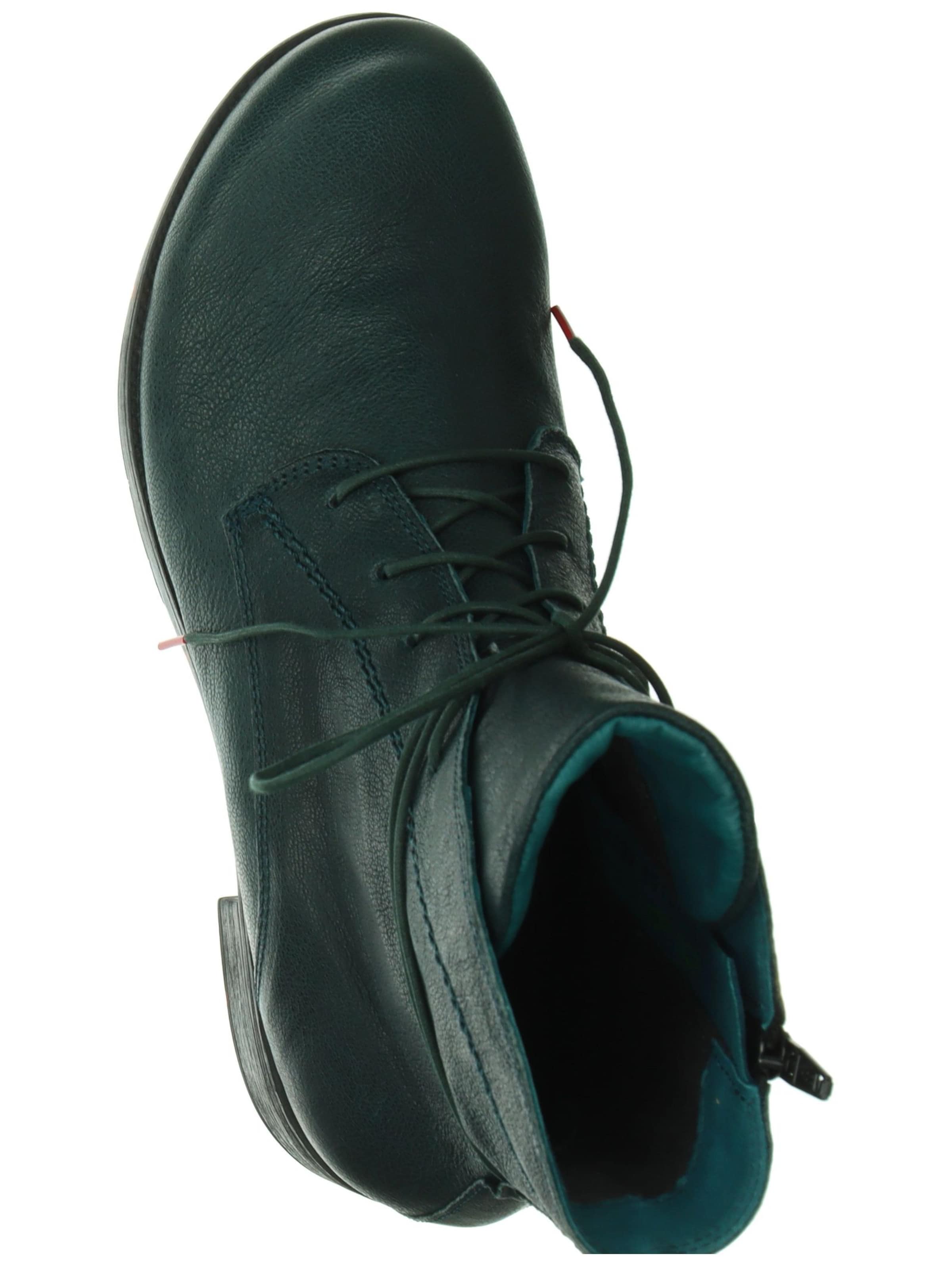 THINK! Schnürstiefelette in Grün