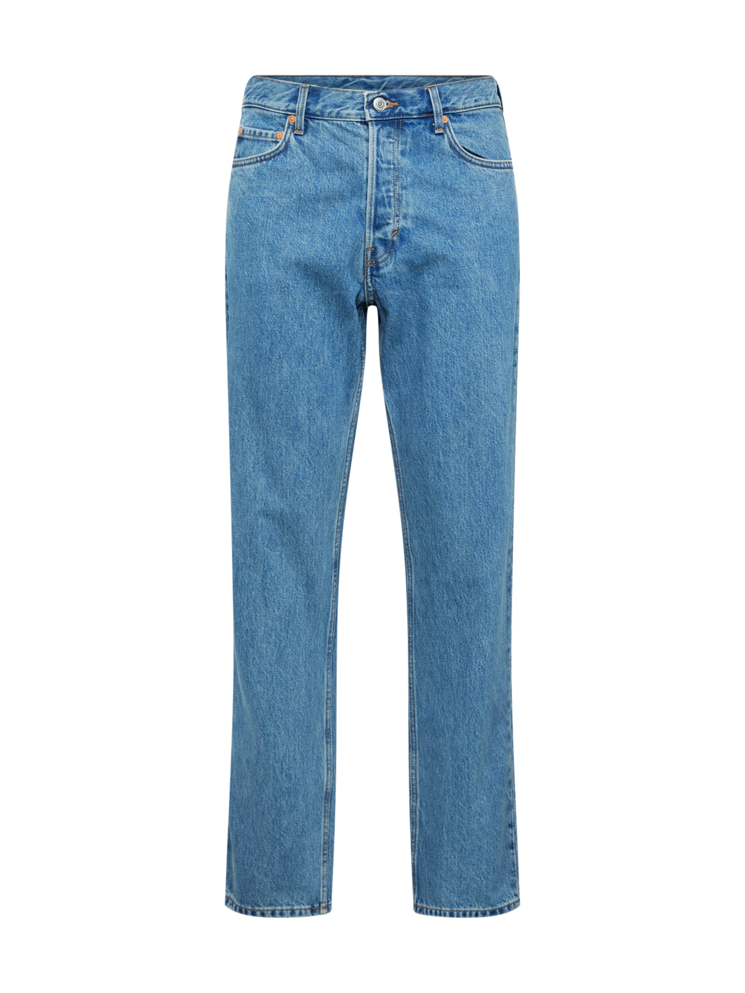 WEEKDAY Regular Дънки 'Klean' в синьо: отпред