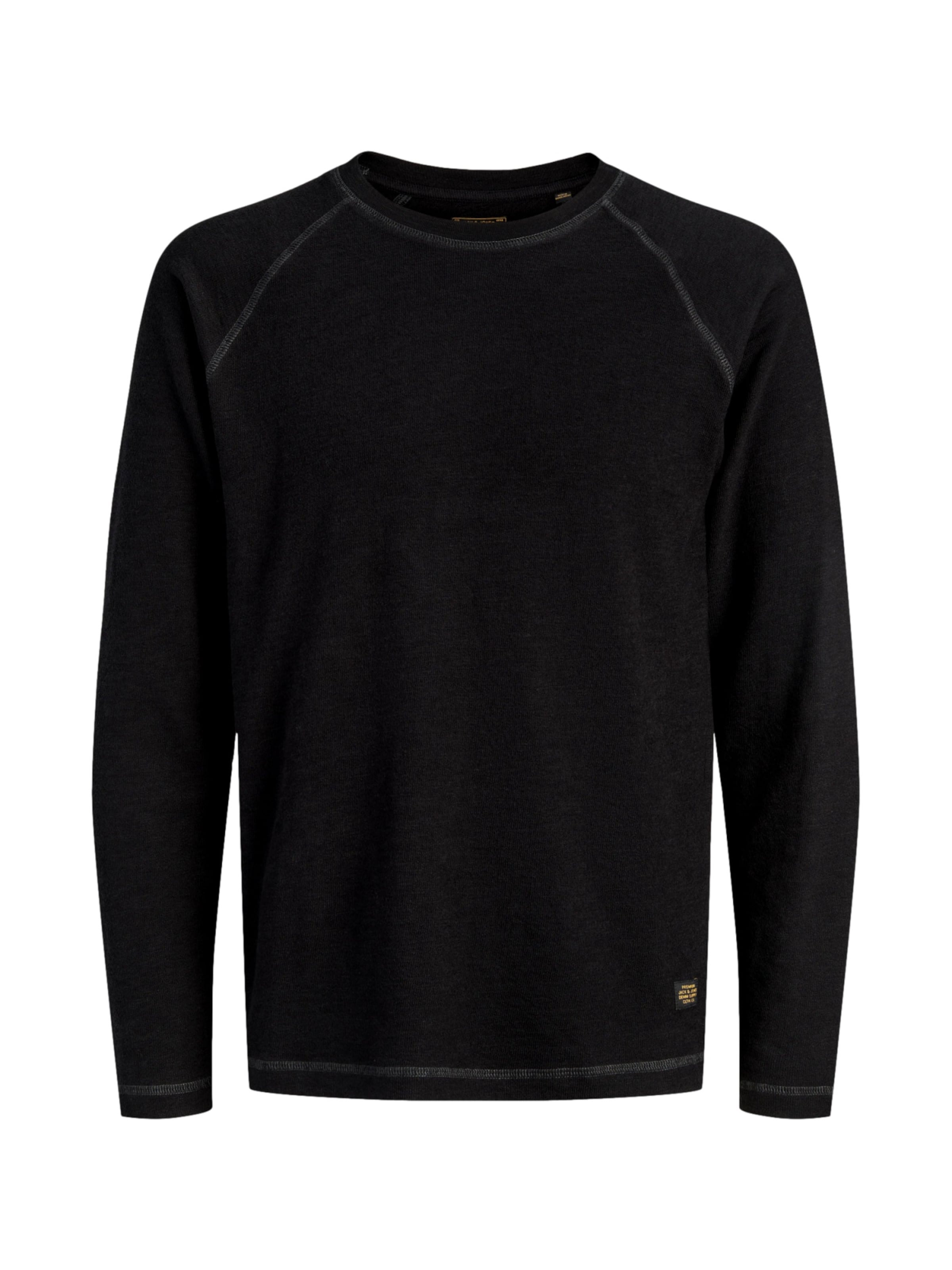 JACK & JONES Shirt 'Blucaleb' in Schwarz: Vorderseite