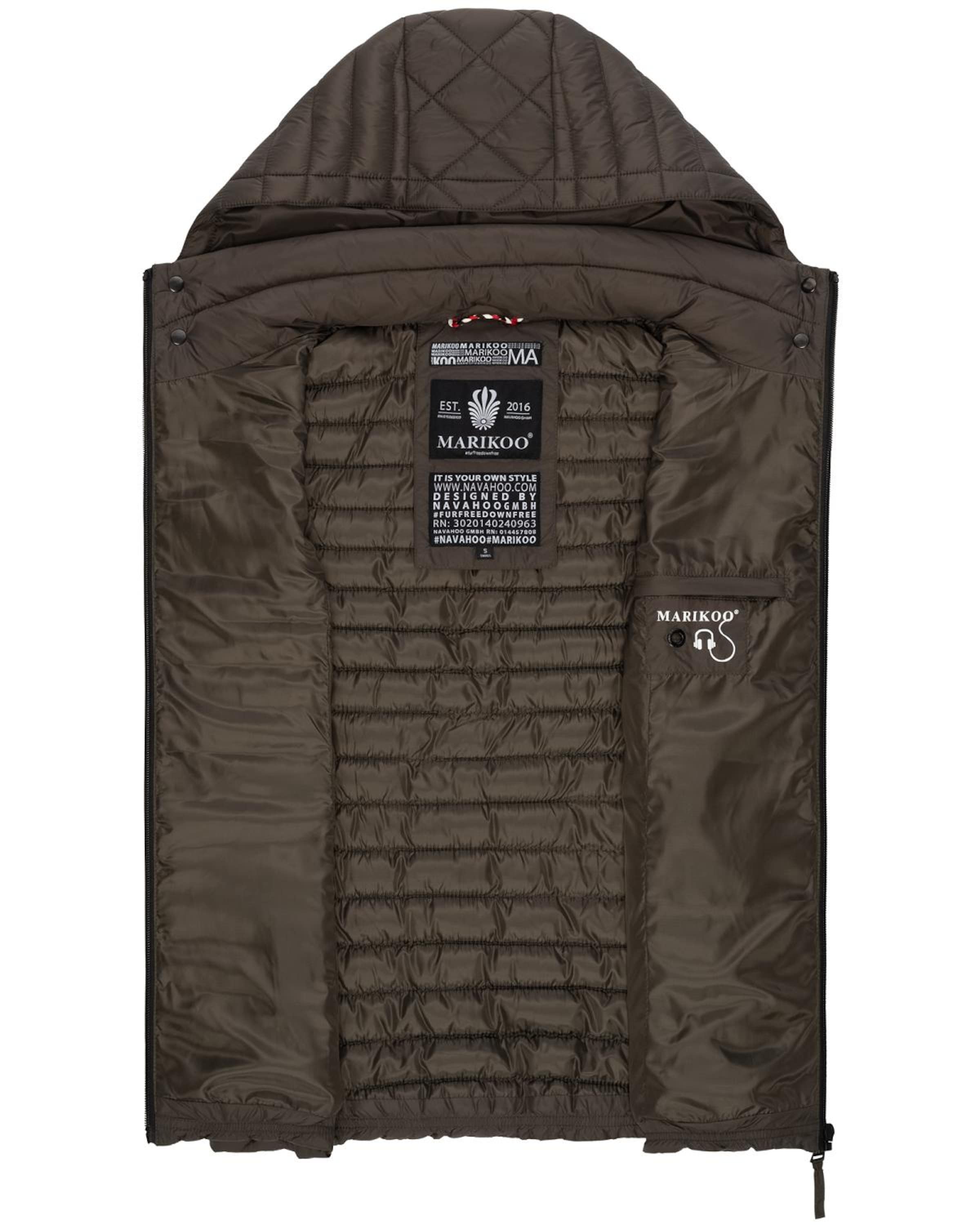 Gilet 'Hasenpfote' di MARIKOO in grigio