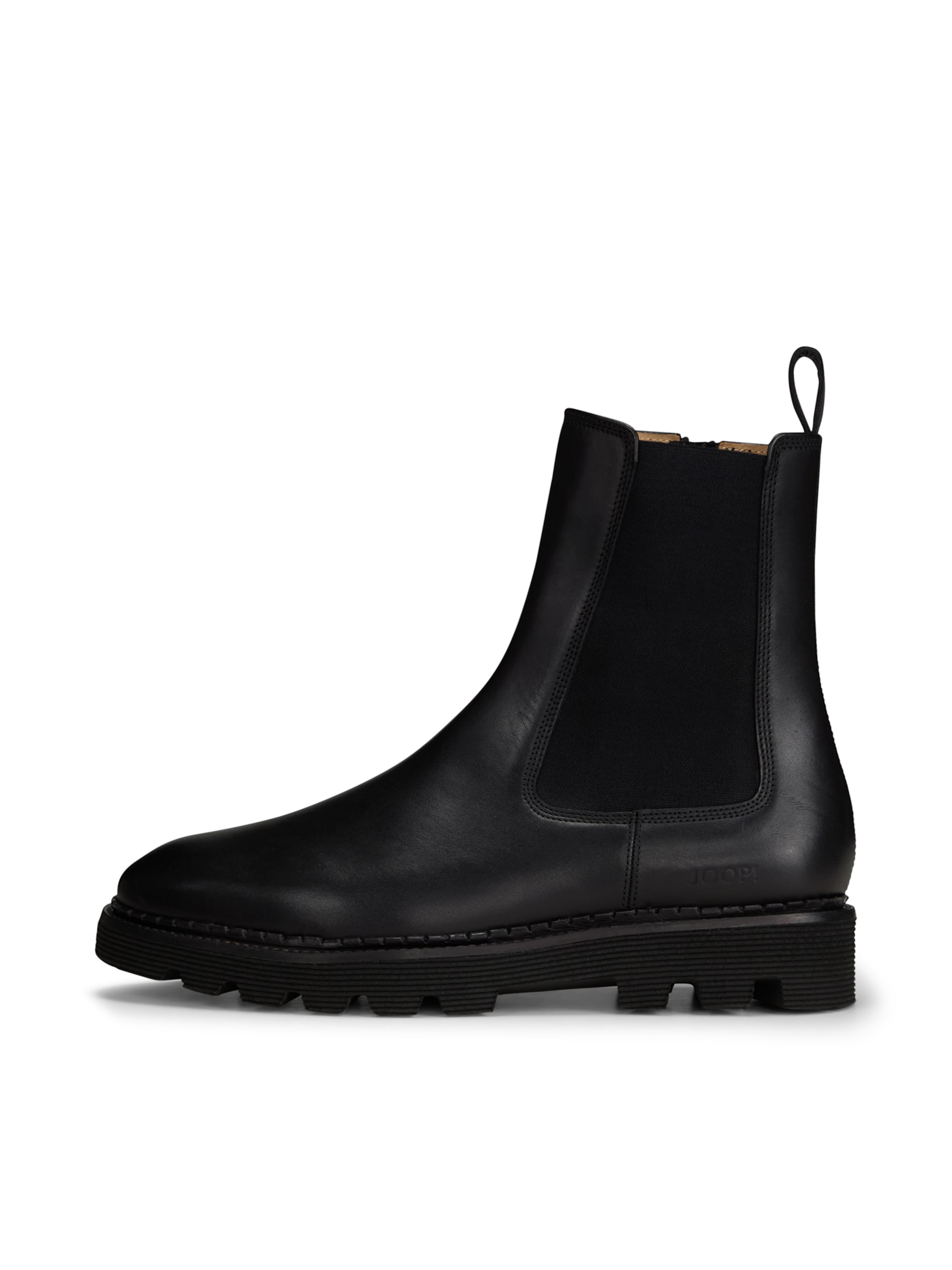 Boots chelsea 'Pero Cole' di JOOP! in nero: frontale