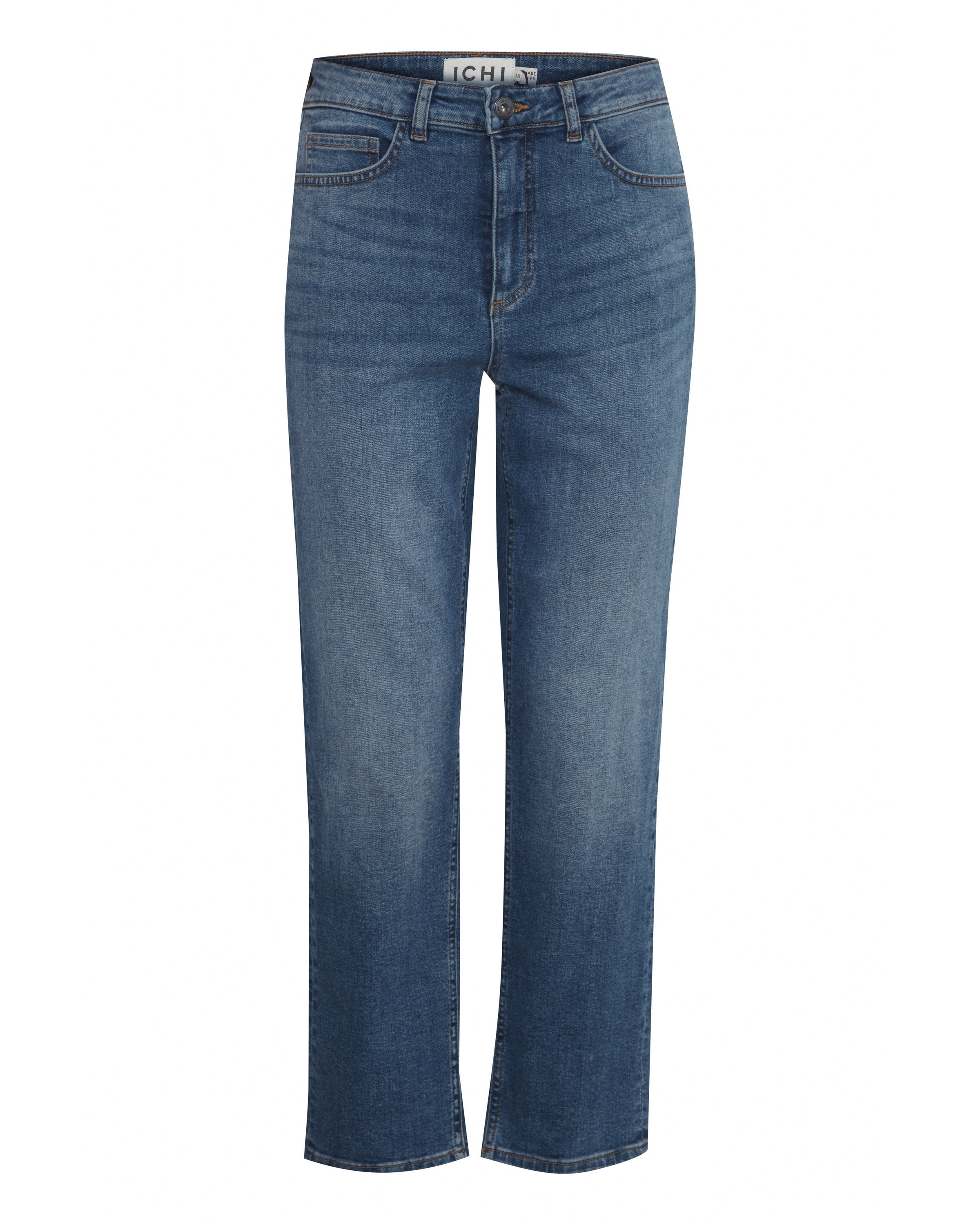 ICHI Regular Jeans 'IHTwiggy' in Blauw: voorkant