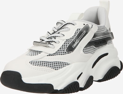 STEVE MADDEN Sneakers low 'Possession' i svart / sølv / hvit, Produktvisning
