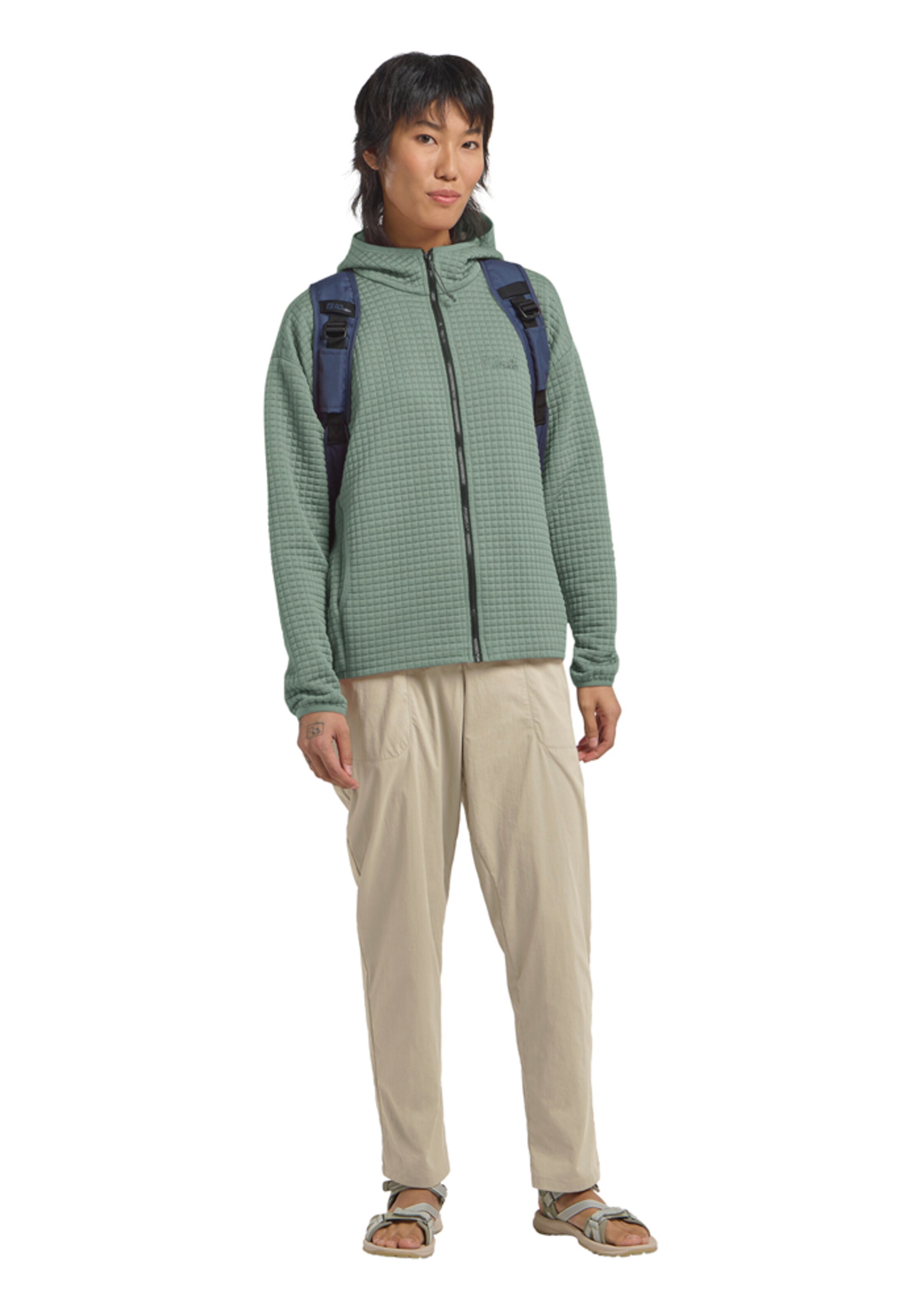 JACK WOLFSKIN Between-Season Jacket in Green