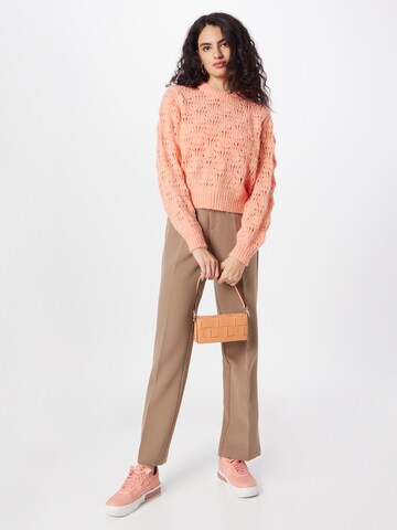 PIECES Pullover  'Nancy' in Orange