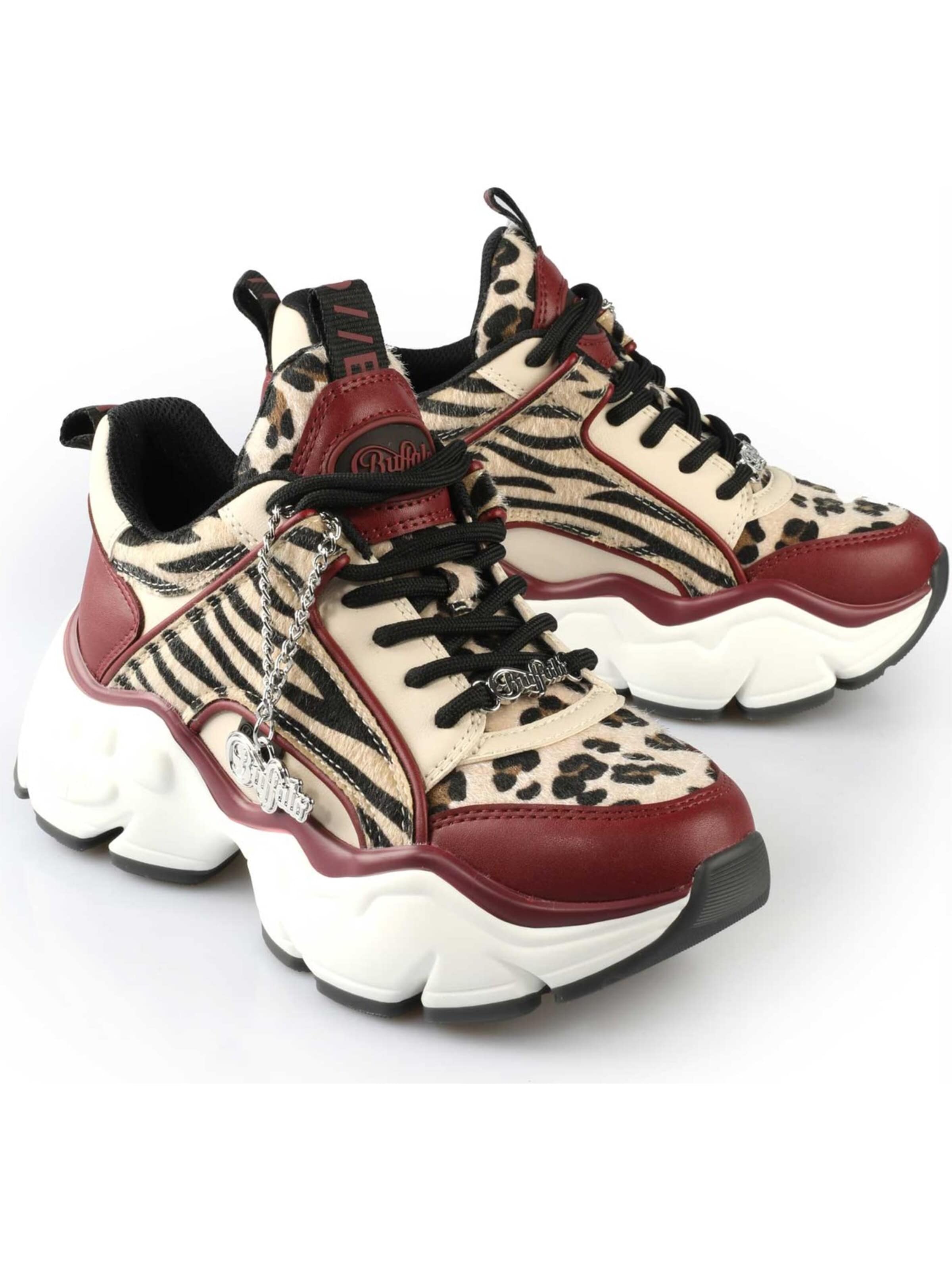 BUFFALO Sneakers 'Binary Glam' in Red