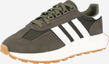 ADIDAS ORIGINALS Platform trainers 'Retropy E5' in Green: front