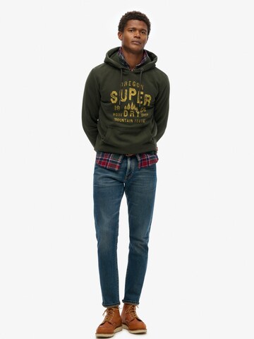 Sweat-shirt Superdry & Co en vert