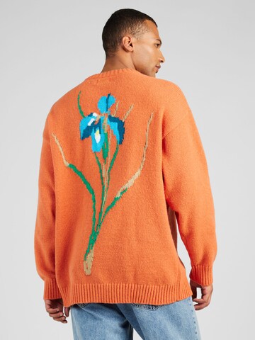 TOPMAN Sweater in Orange