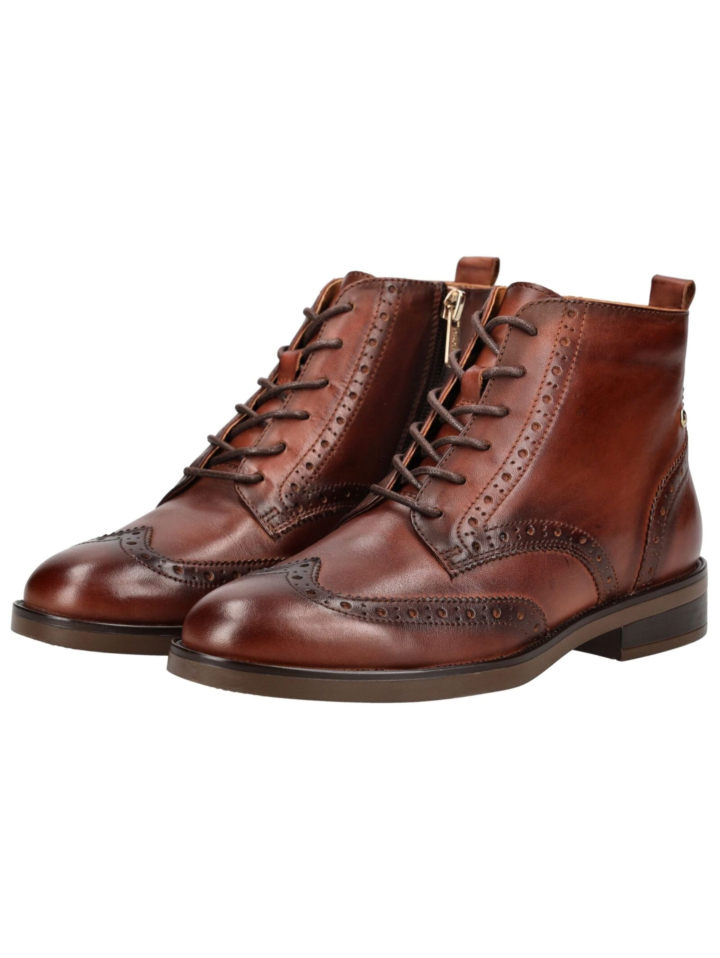 Bottines à lacets PIKOLINOS en marron