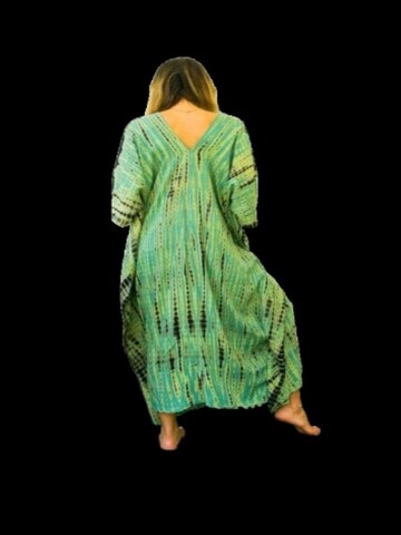 PfauGermany Summer Dress 'Kaftan' in Green