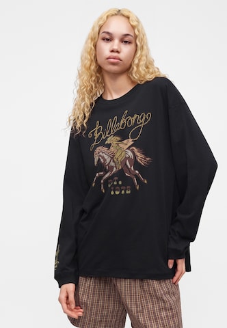 Tricou 'FAMILIAR ROADS' de la BILLABONG pe negru